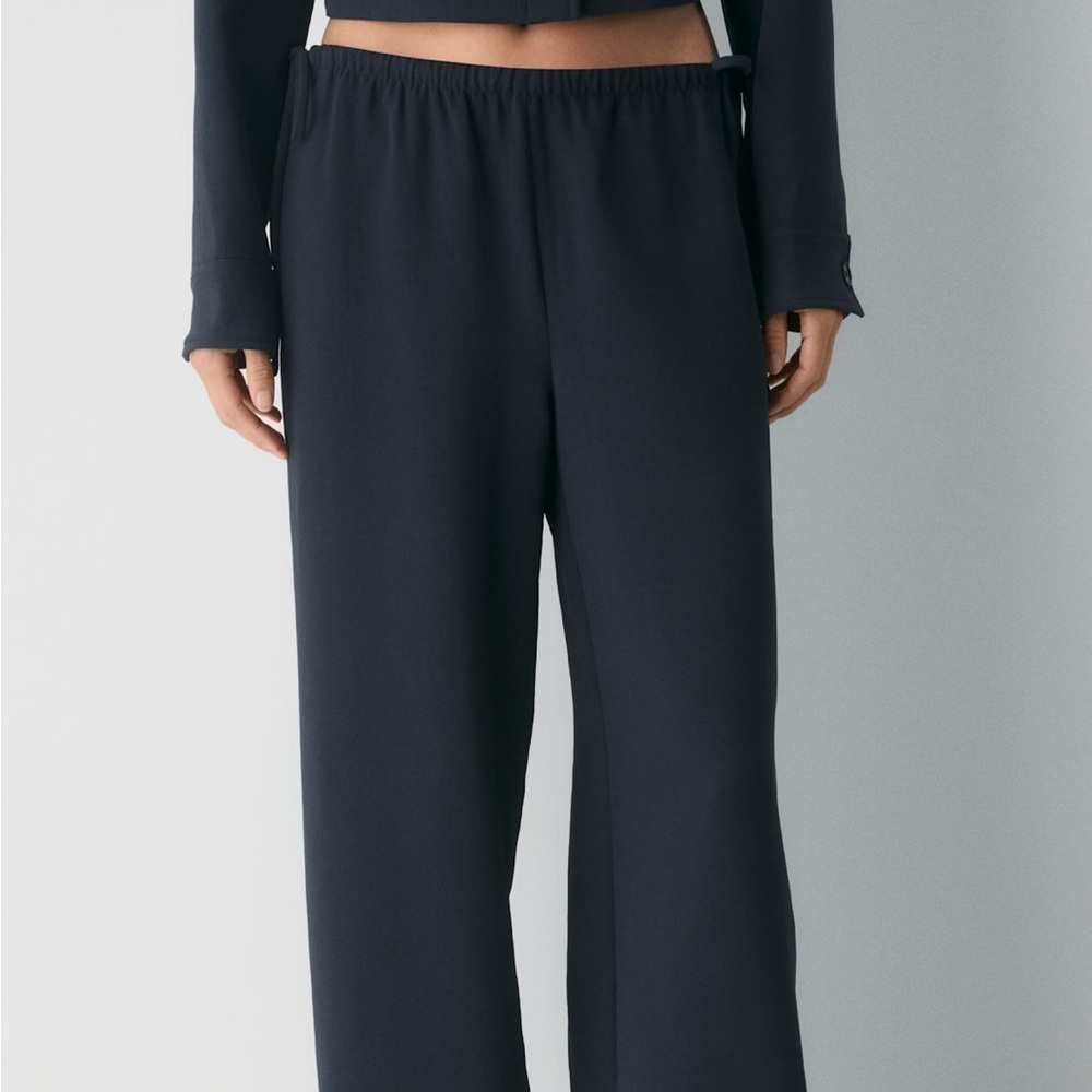 Artisan Navy Wide-Leg Women's Pants